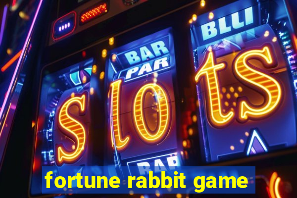 fortune rabbit game